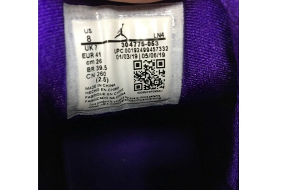 7 AIR BUCKS 304775-053 RETRO 304775-053 ALLEN RAY JORDAN 0613
